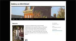 Desktop Screenshot of galleryon43rdstreet.com